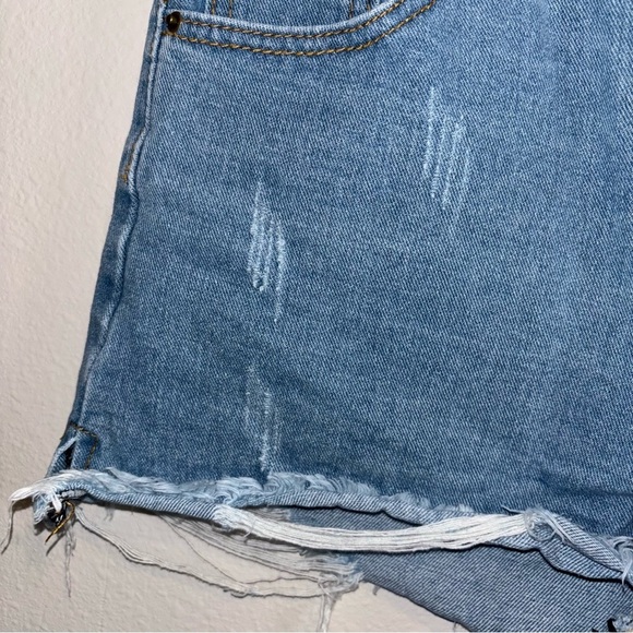 FALMER HERITAGE distressed Jean shorts Size S - Picture 2 of 6